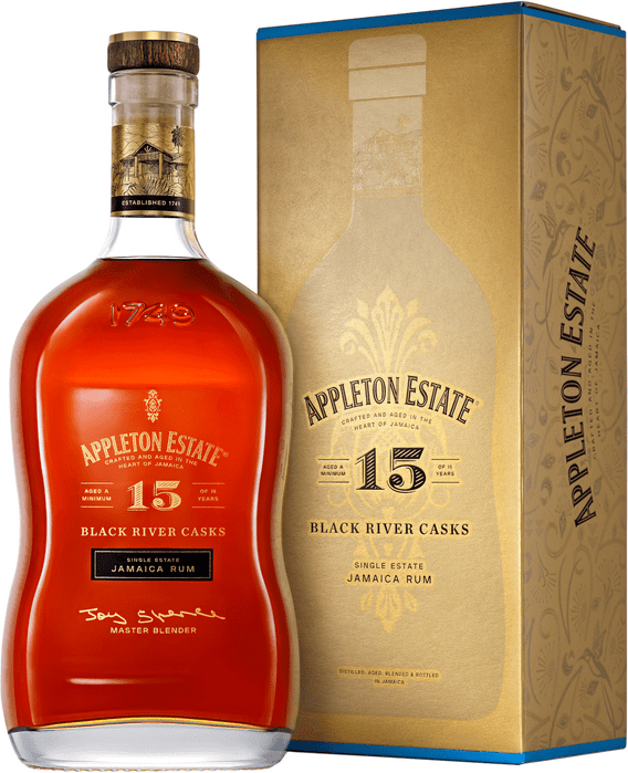Appleton Estate 15 Year Old Black River Casks - damaged