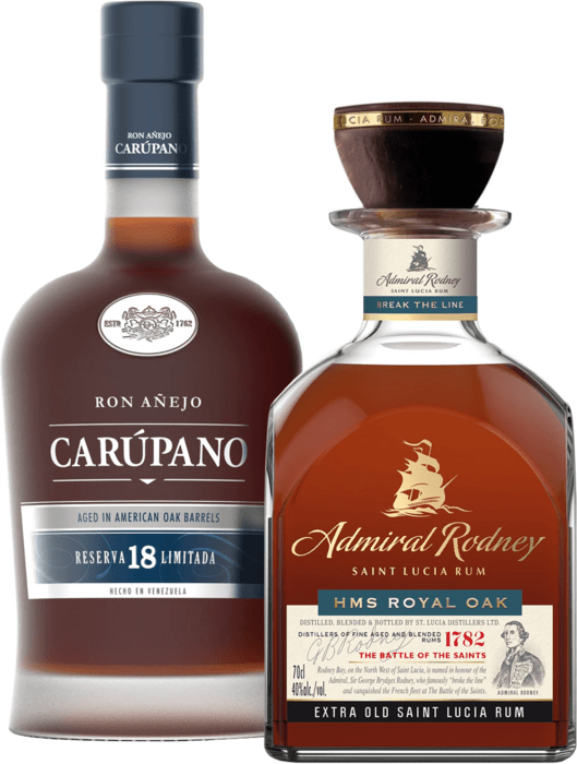 Bundle Admiral Rodney HMS Royal Oak Rum + Carúpano Reserva Limitada 18