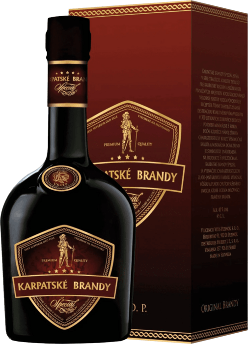 Karpatské Brandy Špeciál v kartóniku