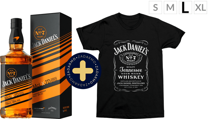 Jack Daniel&#039;s McLaren X JD Edition 2024 + Men&#039;s T-shirt L