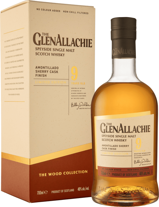 The GlenAllachie 9 Year Old Amontillado Sherry Cask Finish