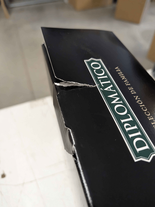 Diplomático Selección de Familia + 2 glasses - damaged box