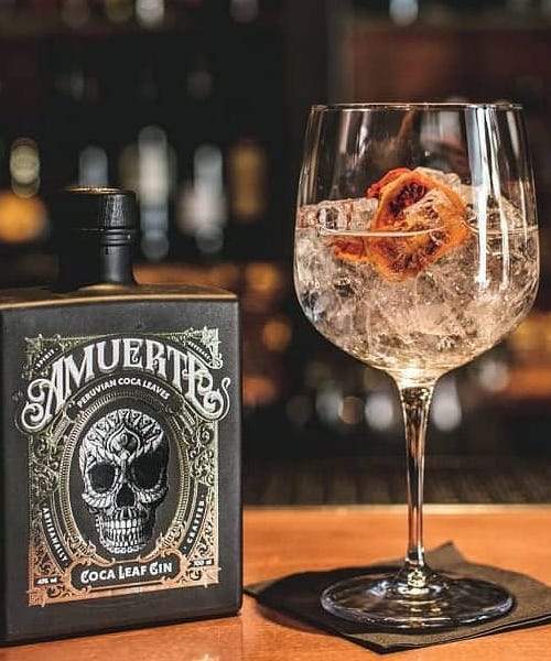 Amuerte Coca Leaf Gin Black Edition