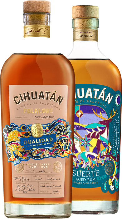 Set Cihuatan Le Suerte + Cihuatán Dualidad 18 ročný pre Svet nápojov