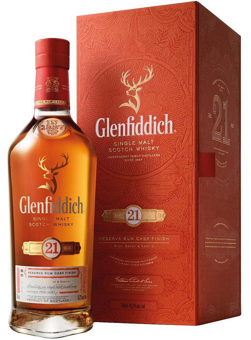Glenfiddich 21 Ročná Gran Reserva