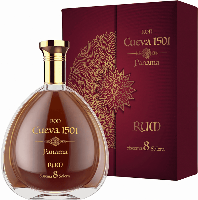 Ron Cueva 1501 Panama Sistema 8 Solera - poškodený obal