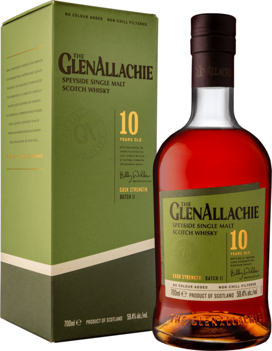 The GlenAllachie 10 letá Cask Strength Batch 11