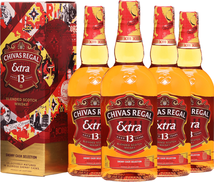 Bundle 4x Chivas Regal Extra 13 Year Old