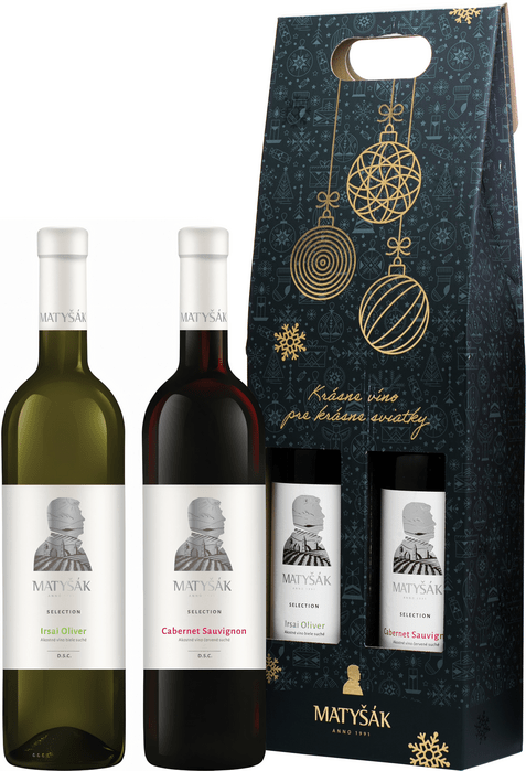 Matyšák Vánoční Set Irsai Oliver + Cabernet Sauvignon 2x0,75l