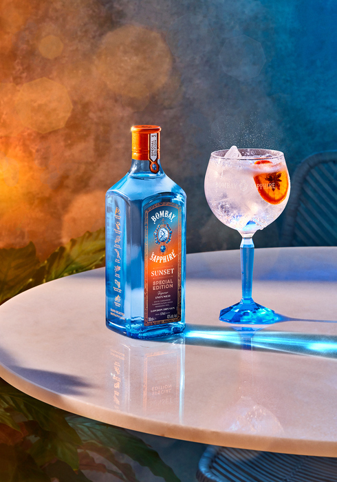 Bombay Sapphire Sunset