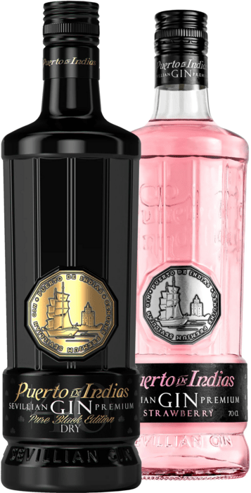 Set Puerto de Indias Pure Black Edition + Strawberry