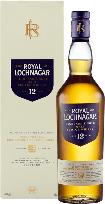 Royal Lochnagar 12 letá - poškozený obal