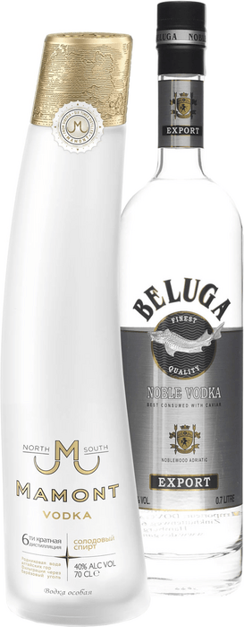 Set Mamont Vodka + Beluga