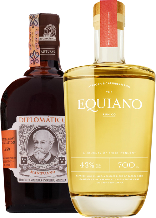 Bundle Diplomático Mantuano + Equiano Light Rum