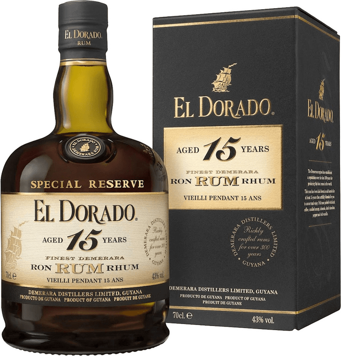 El Dorado 15 letý - poškozený obal