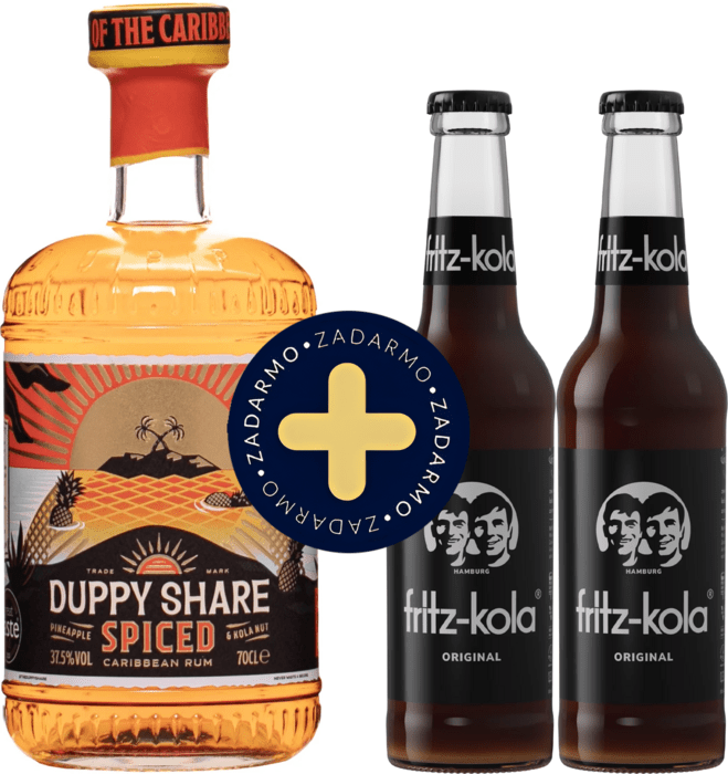 Bundle The Duppy Share Spiced + 2x fritz-kola free