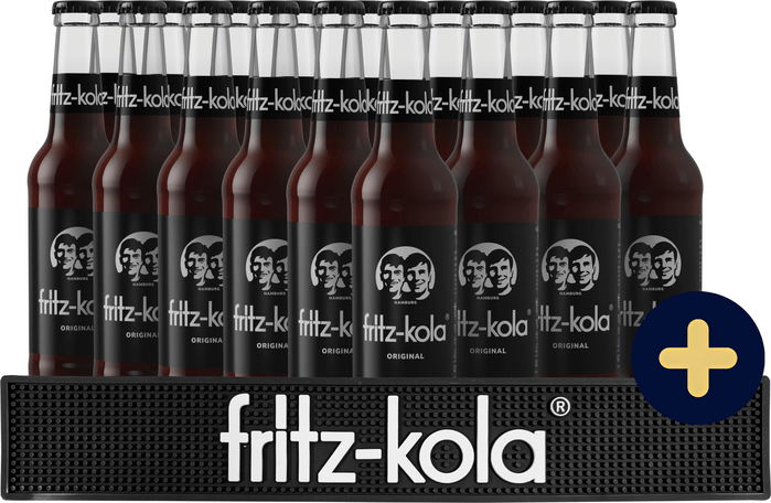 Bundle of 24x fritz-kola Original + bar mat