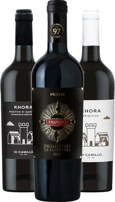 Set vín Primitivo