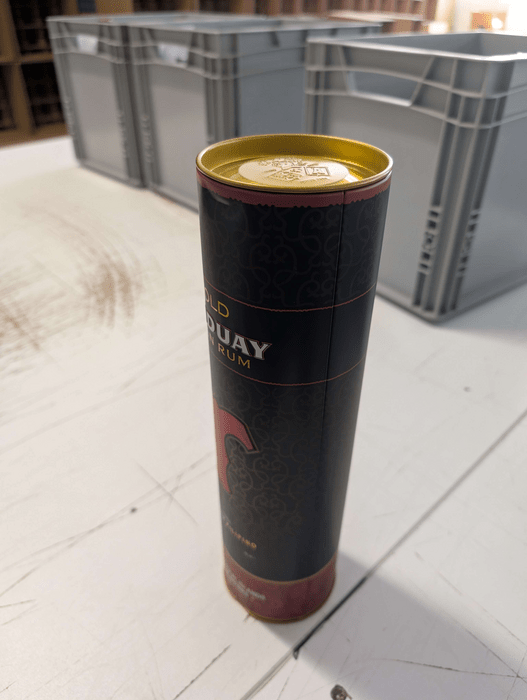 Tanduay Asian Gold Rum - damaged box