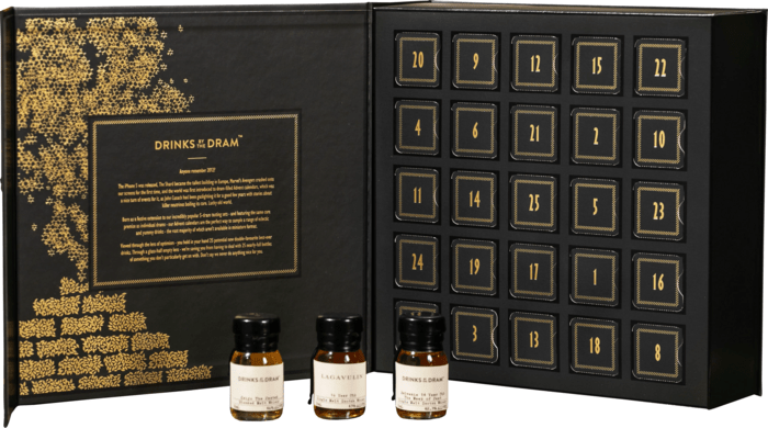 Drinks by The Dram The Peaty Whisky Advent Calendar 2025 25x0,03l