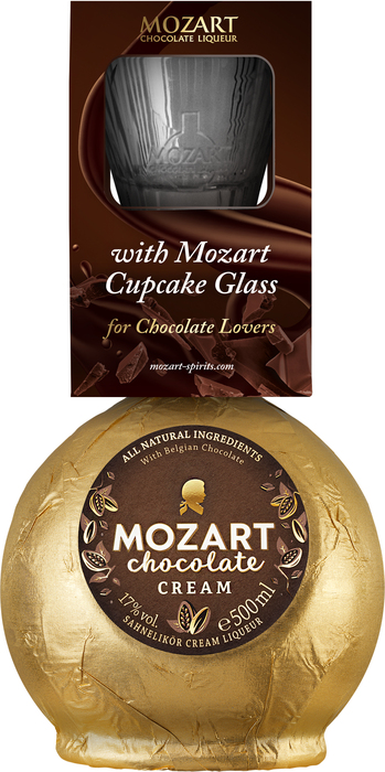 Mozart Chocolate Cream + Cupcake pohár