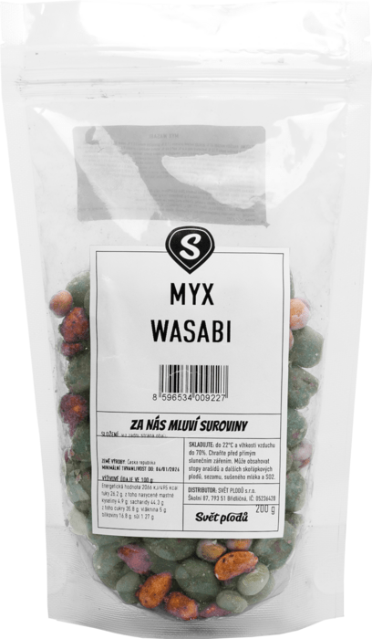 Svět plodů Myx Wasabi 200 g
