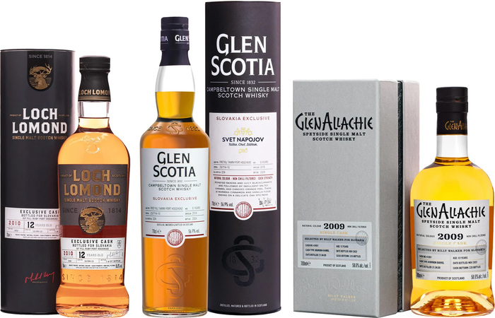 Bundle Slovakia Exclusive Glen Scotia + Loch Lomond + The GlenAllachie
