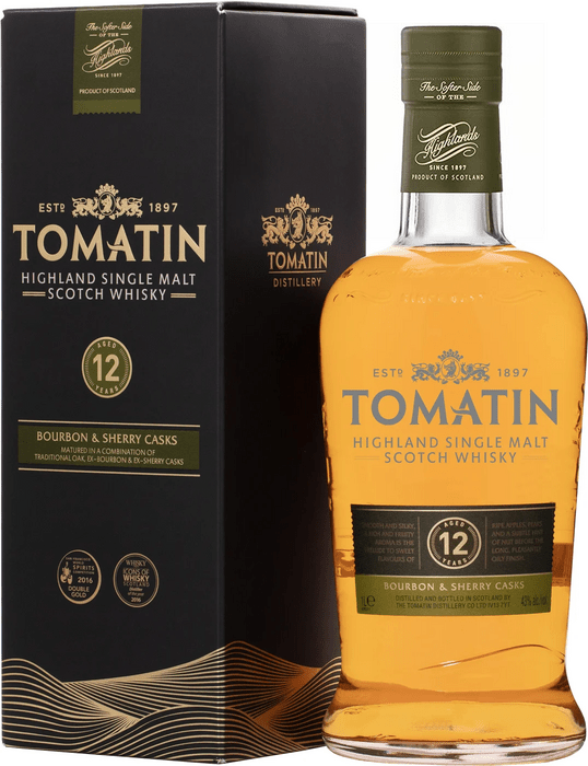 Tomatin 12 Year Old 1l