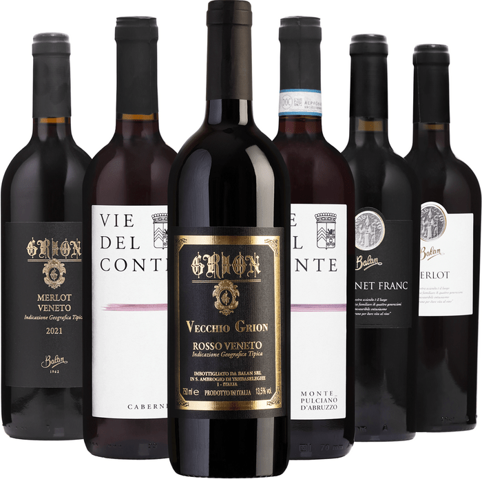 Bundle of Balan red wines