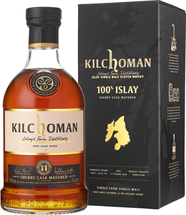 Kilchoman 100 % Islay Sherry Cask Matured 11 ročná