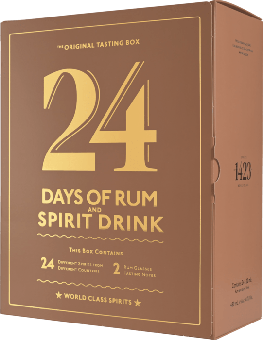 24 Days of Rum - Rumový kalendář 2025 + 2 sklenice