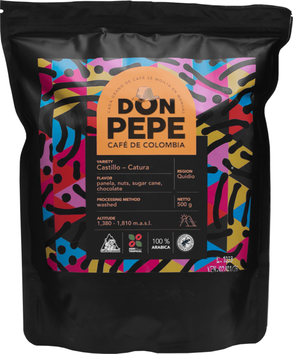 Don Pepe Castillo Caturra 500 g