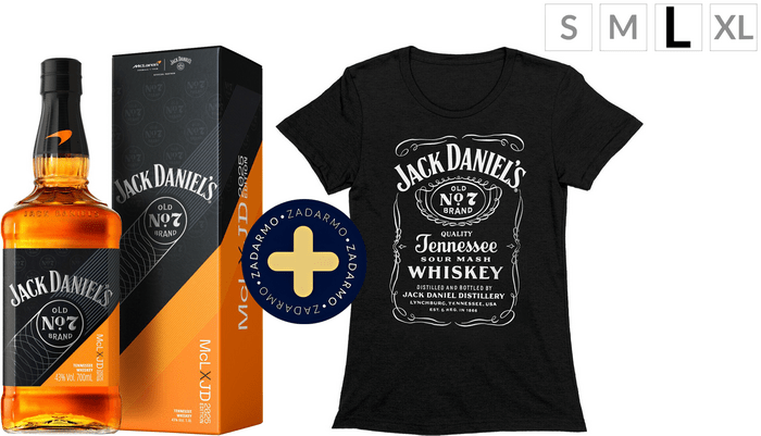 Jack Daniel&#039;s McLaren X JD Edition 2025 + Women&#039;s T-shirt L