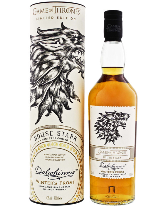 House Stark &amp; Dalwhinnie Winter&#039;s Frost - Game of Thrones Single Malts Collection