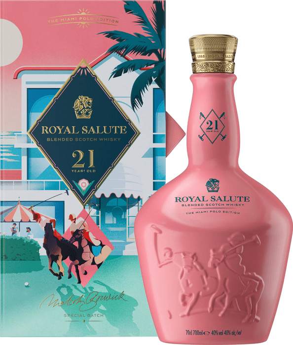Royal Salute 21 ročná The Miami Polo Edition