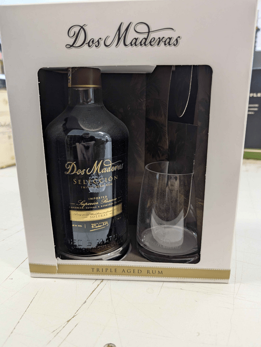 Dos Maderas Selección + 1 sklenice - poškozený