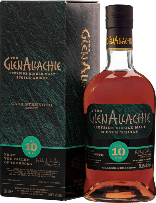 The GlenAllachie 10 ročná Cask Strength Batch 7