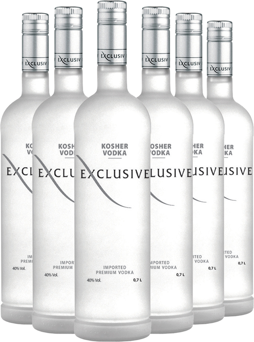 Set 6x Exclusive Kosher Vodka