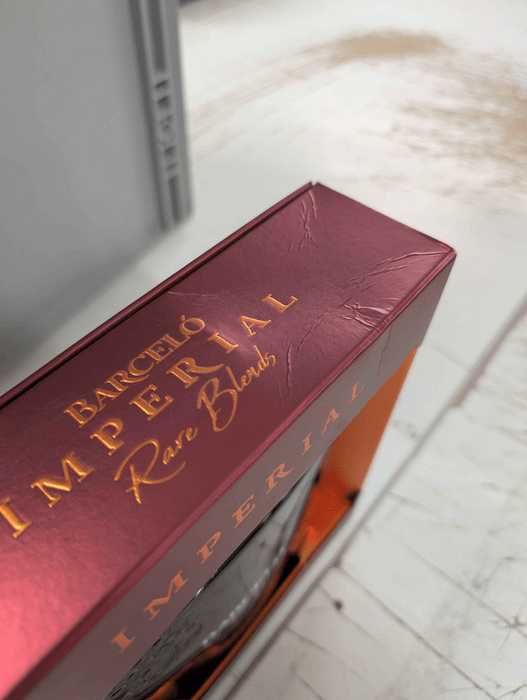 Barceló Imperial Rare Blends Porto Cask - damaged box