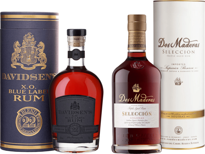 Bundle Davidsen's XO Blue Label + Dos Maderas Seleccion