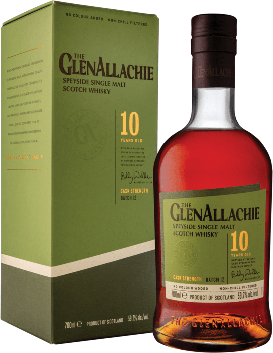 GlenAllachie 10 Year Old Cask Strength Batch 12