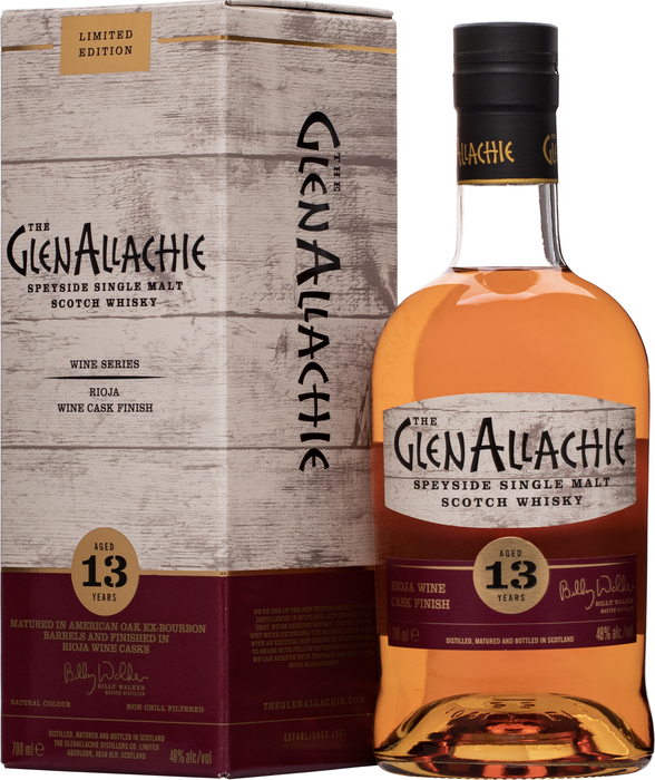 The GlenAllachie 13 Year Old Rioja Wine Cask Finish