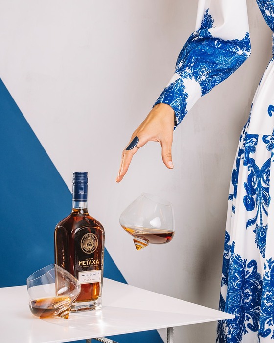 Metaxa 12* + 2 poháre