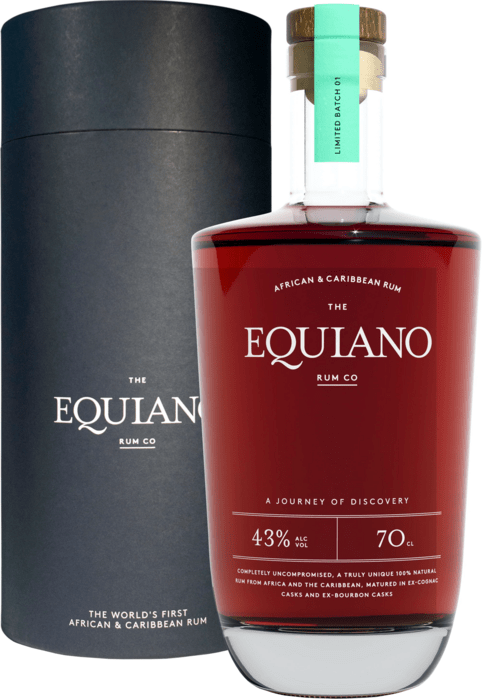 Equiano Rum v tubě