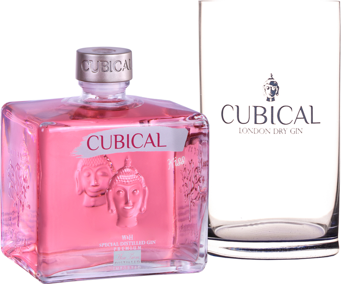 Cubical Kiss s pohárom - Ukončený predaj