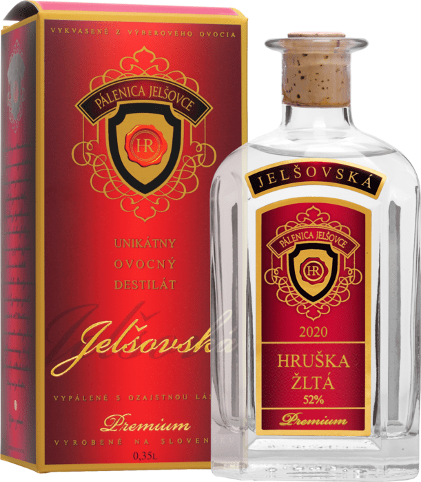 Jelšovská Pear Spirit 0,35l