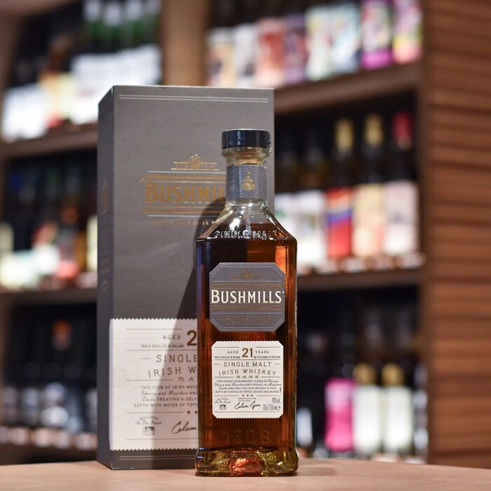 Bushmills 21 Year Old Rare Single Malt Whisky 0,7 l | Bondston