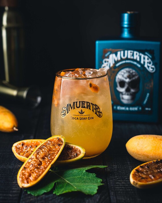 Amuerte Coca Leaf Gin Blue Edition