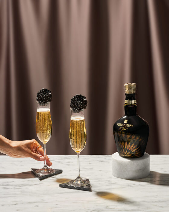Royal Salute 21 Year Old Fashion Collection Harris Reed Gold