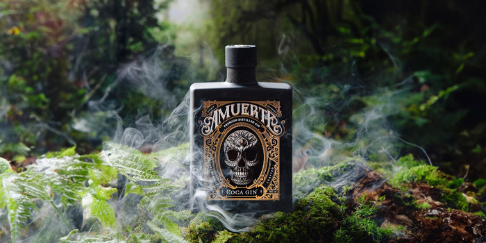 Amuerte Coca Leaf Gin Black Edition